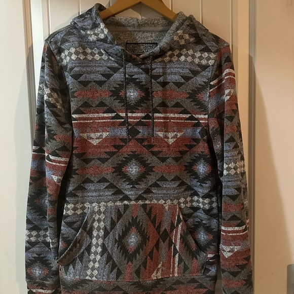 Men’s Brooklyn Cloth Pattern Hoodie - Picture 1 of 3